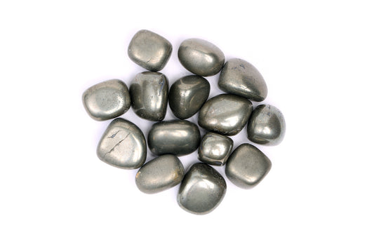 PYRITE TUMBLE STONES