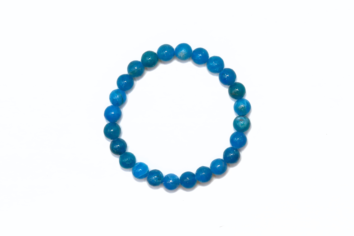 BLUE APATITE BRACELET