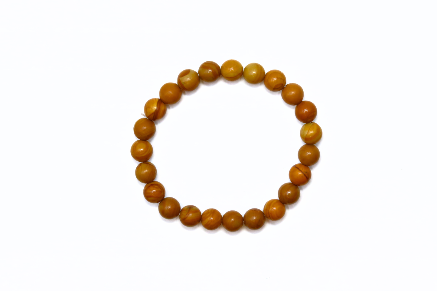 PICTURE WOOD JASPER BRACELET