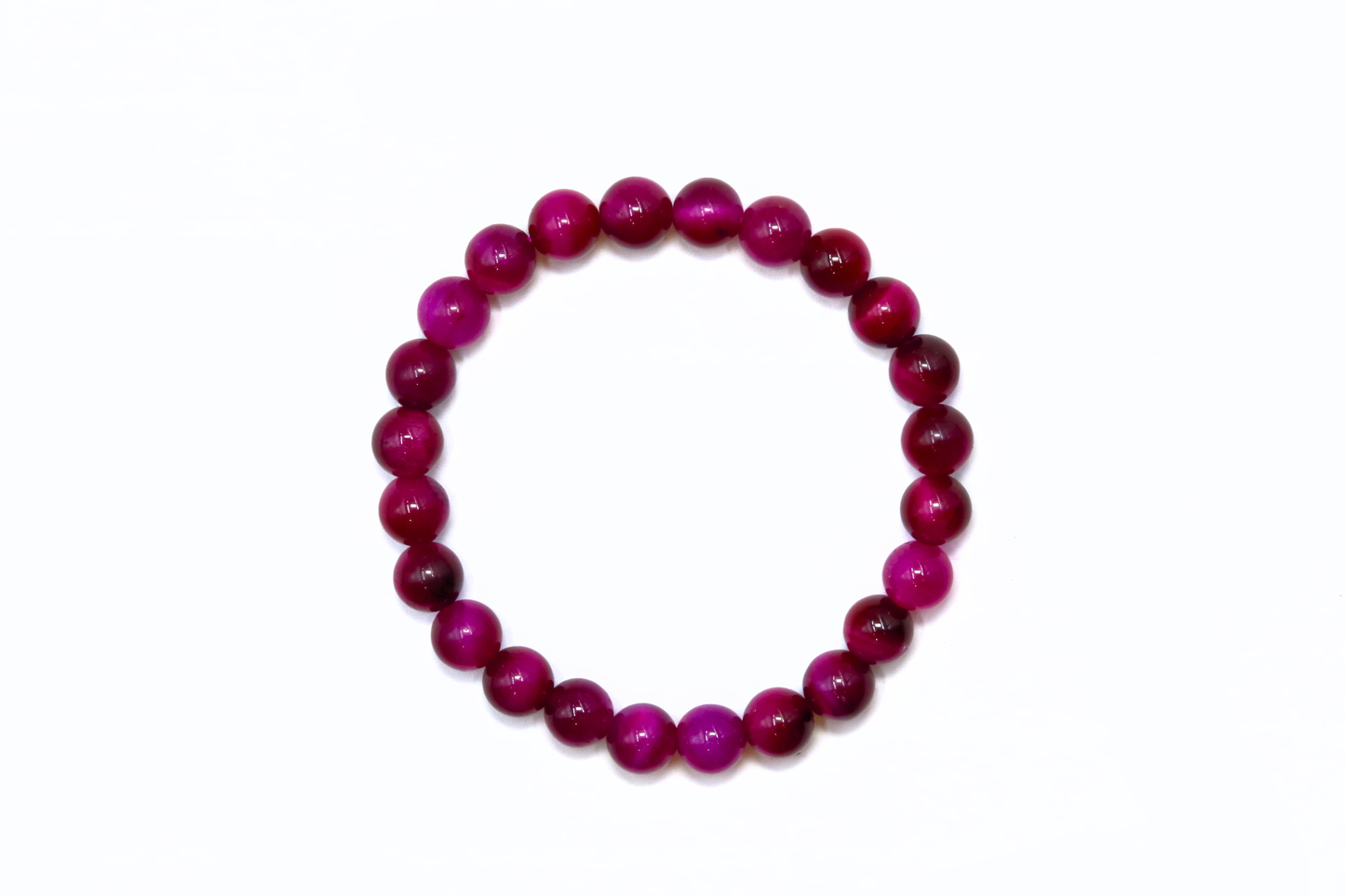 PINK TIGER EYE BRACELET