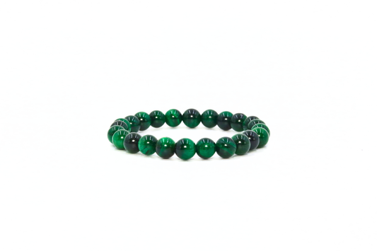 GREEN TIGER EYE BRACELET