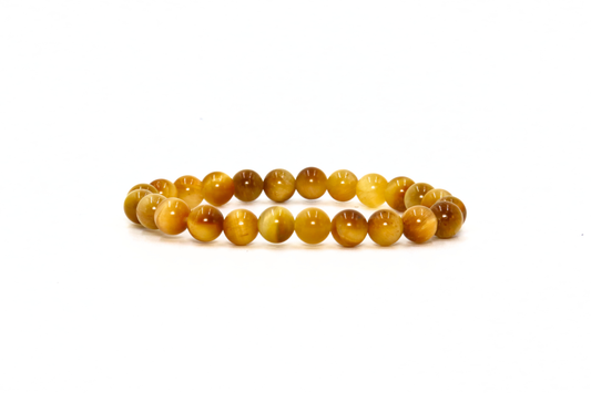 YELLOW TIGER EYE BRACELET