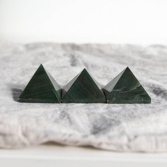 GREEN JADE PYRAMID