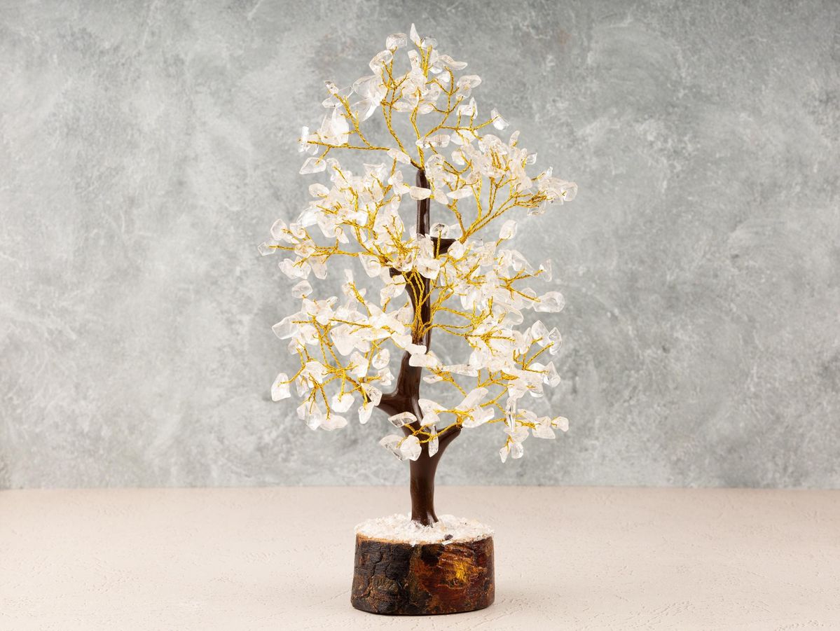 CLEAR QUARTZ TREE