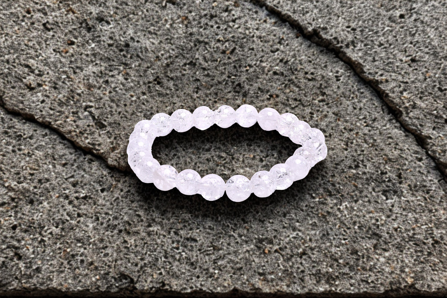 CLEAR QUARTZ BRACELET