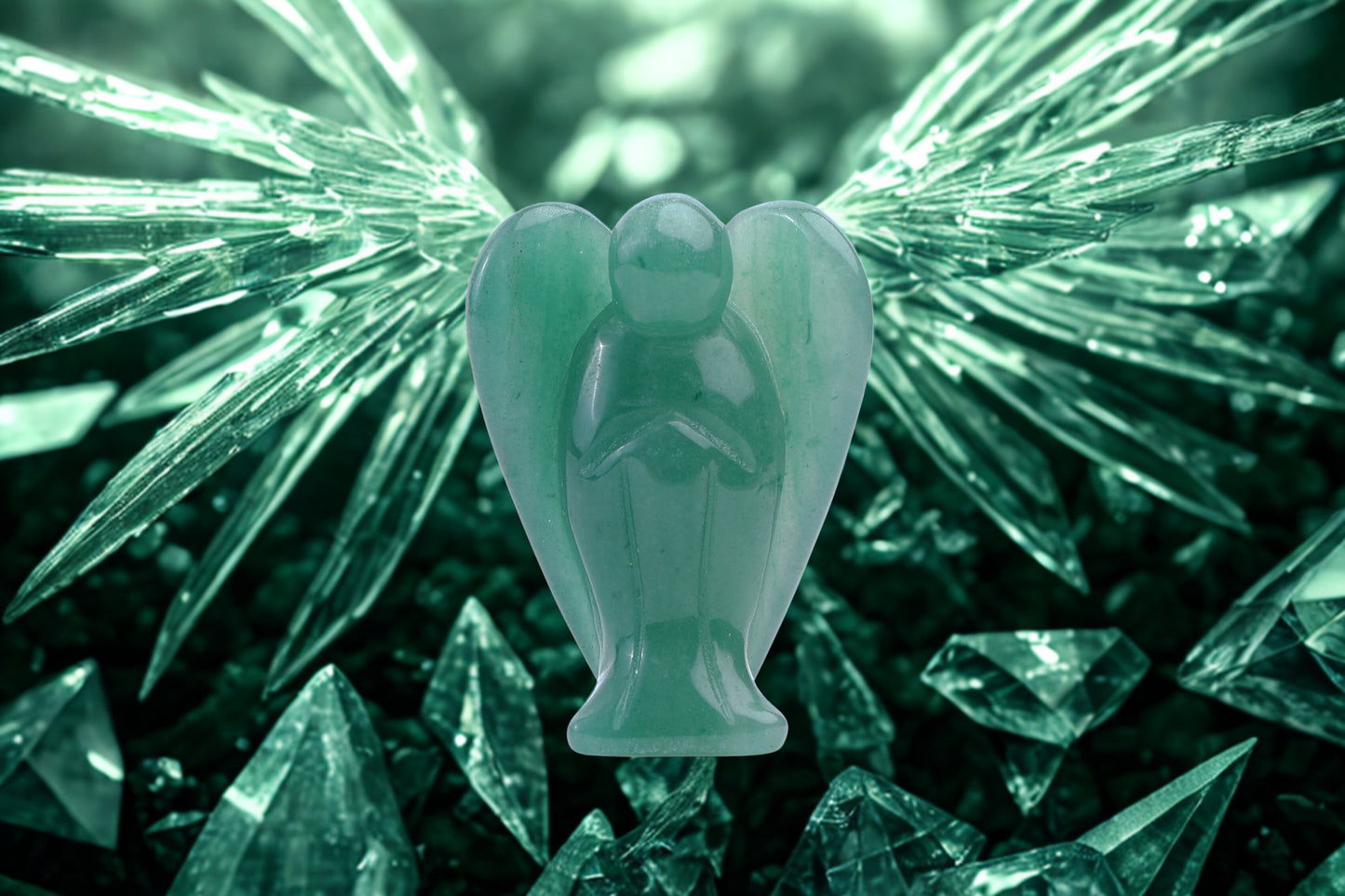 GREEN AVENTURINE ANGEL