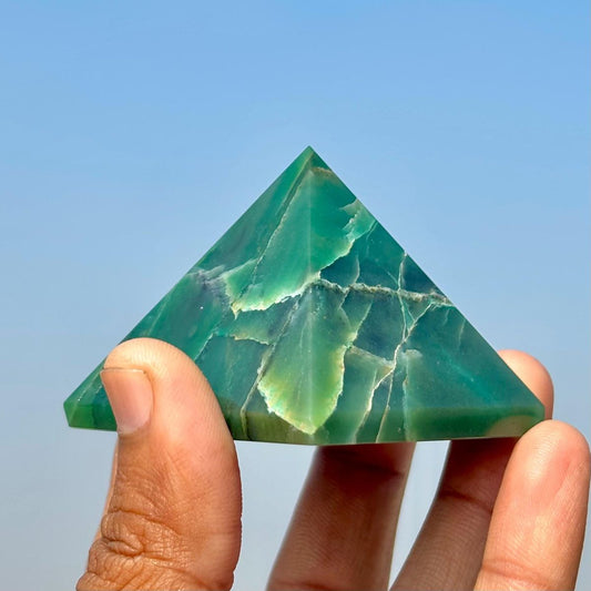 GREEN JADE PYRAMID