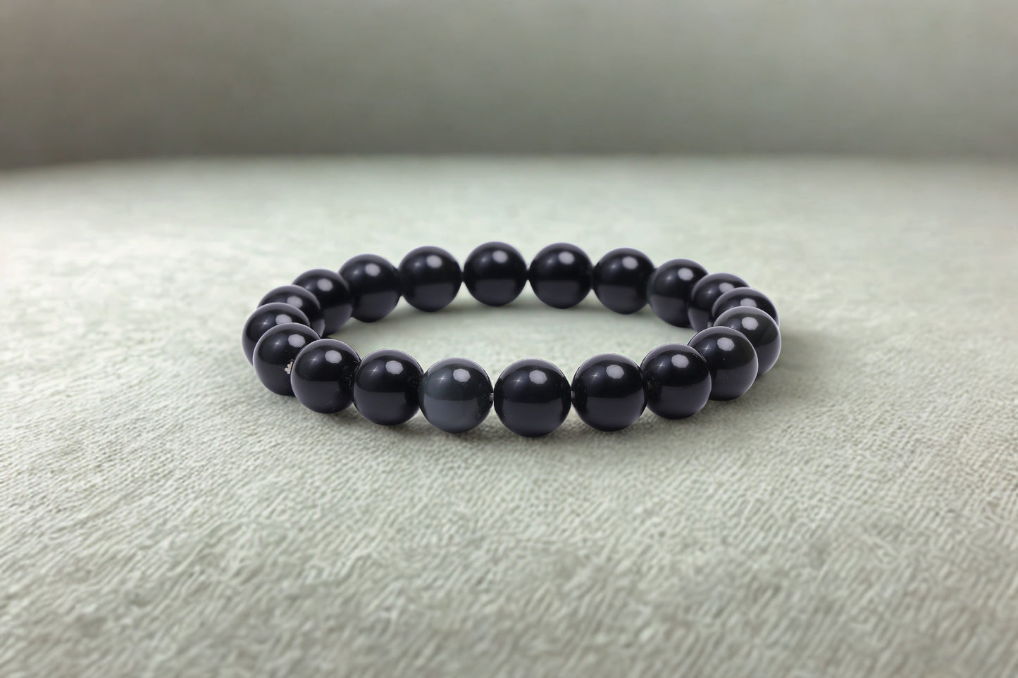 BLACK OBSIDIAN BRACELET