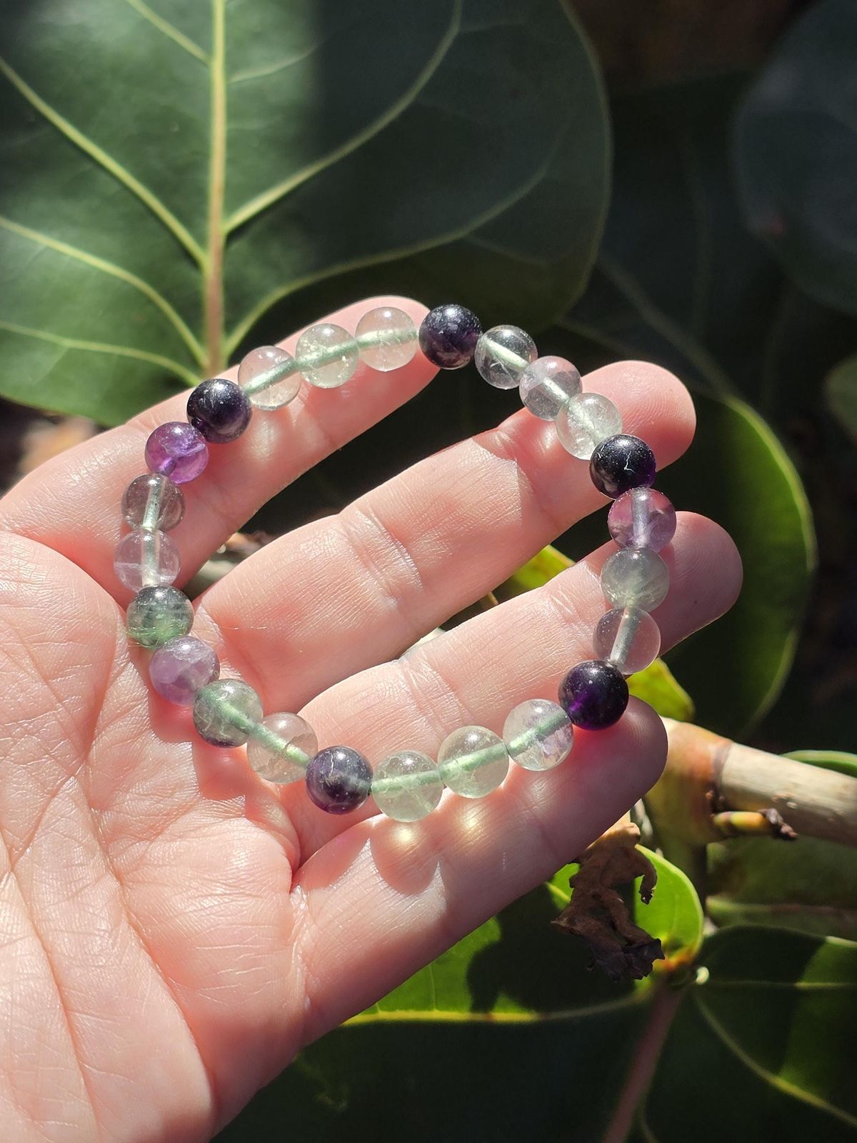 MULTI FLUORITE BRACELET