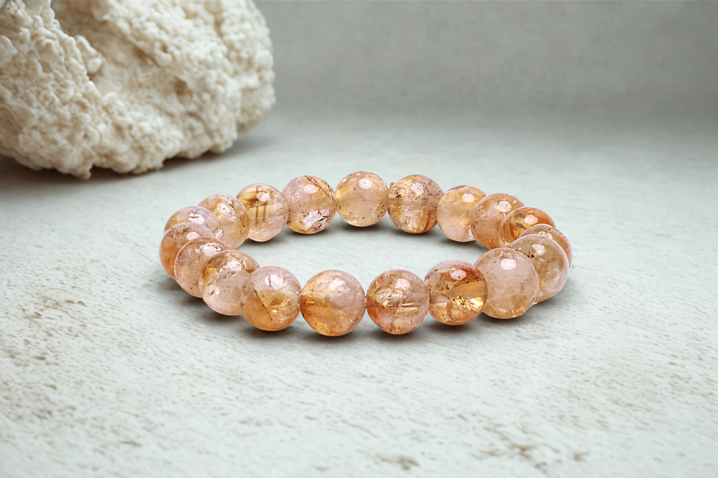 GOLDEN RUTILE QUARTZ BRACELET