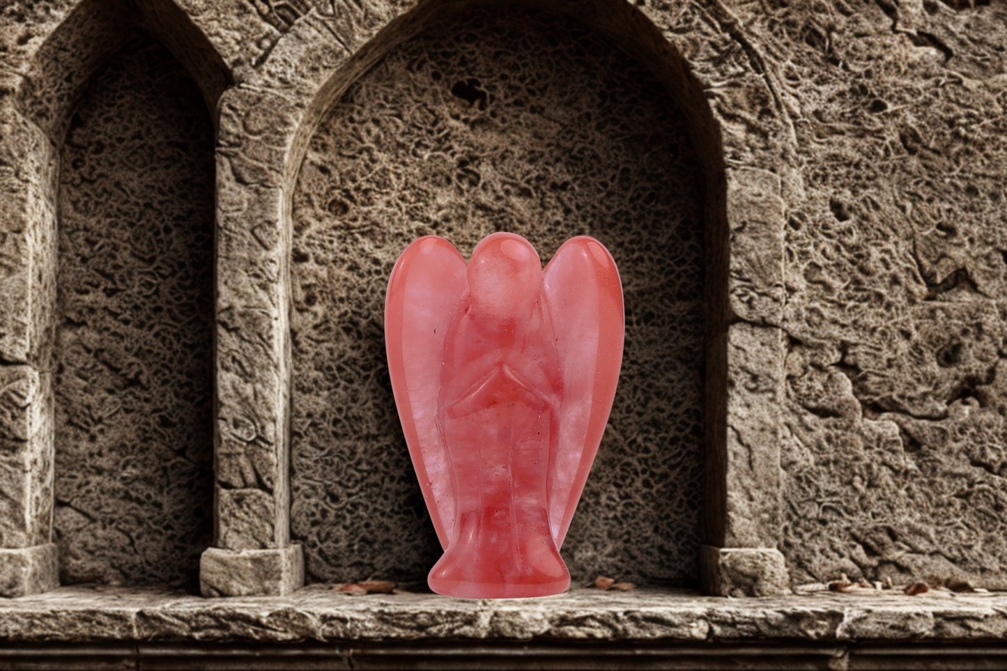 CHERRY QUARTZ ANGEL