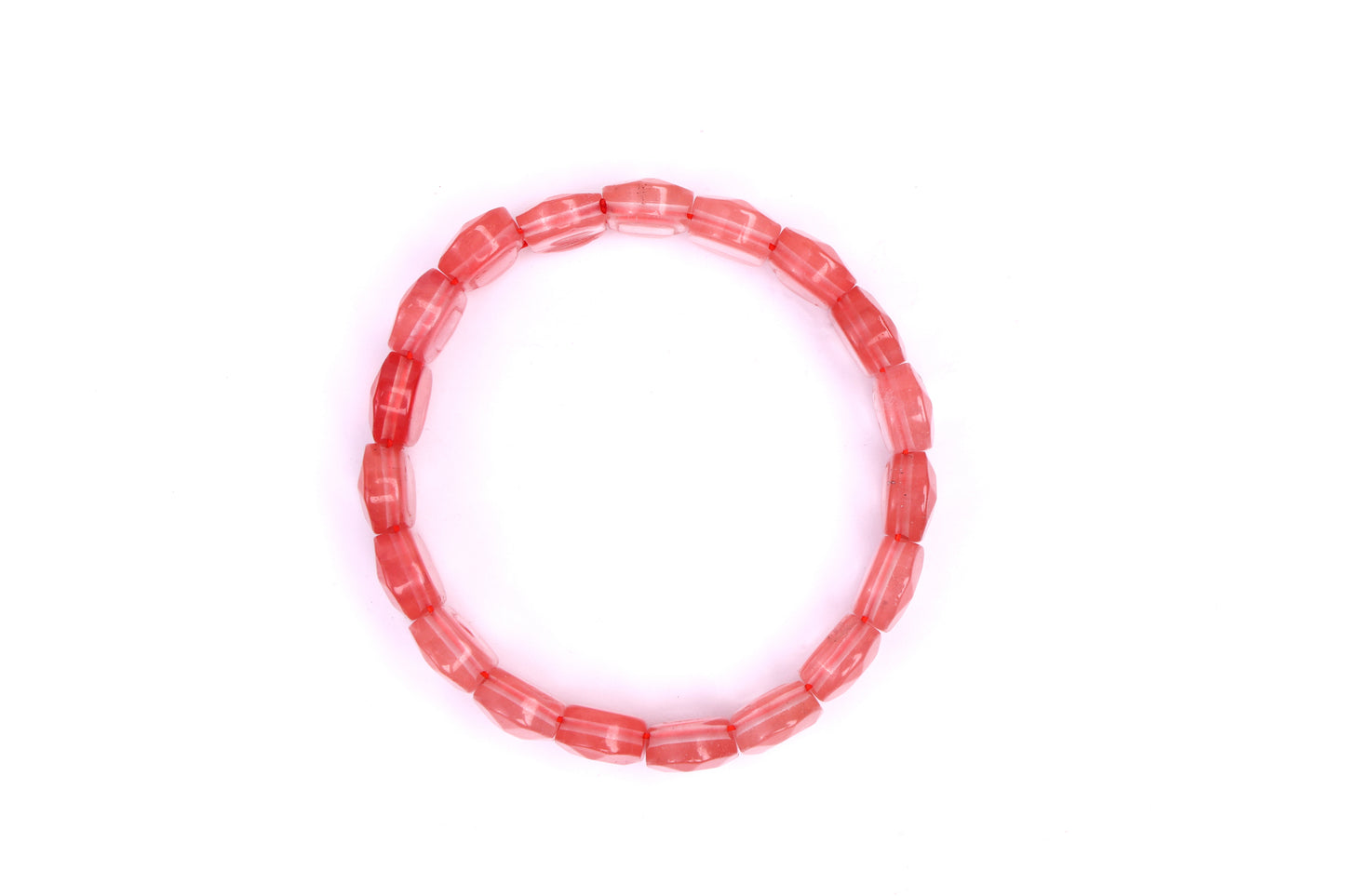 CHERRY QUARTZ BRACELET