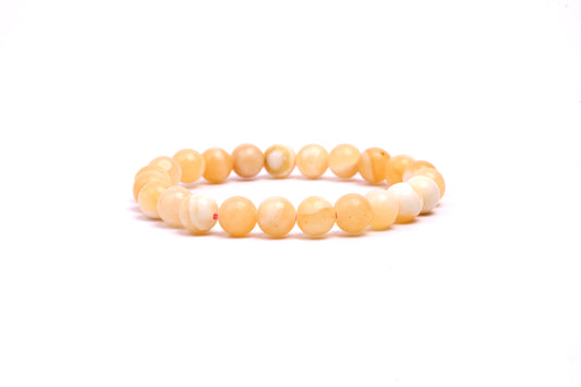 YELLOW CALCITE BRACELET