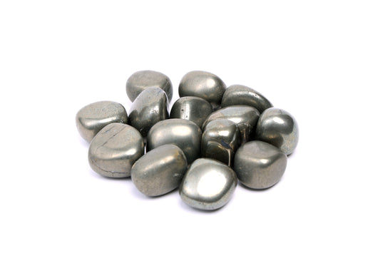 PYRITE TUMBLE STONES
