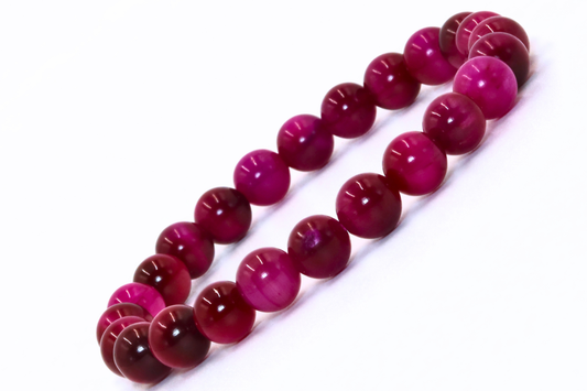 PINK TIGER EYE BRACELET