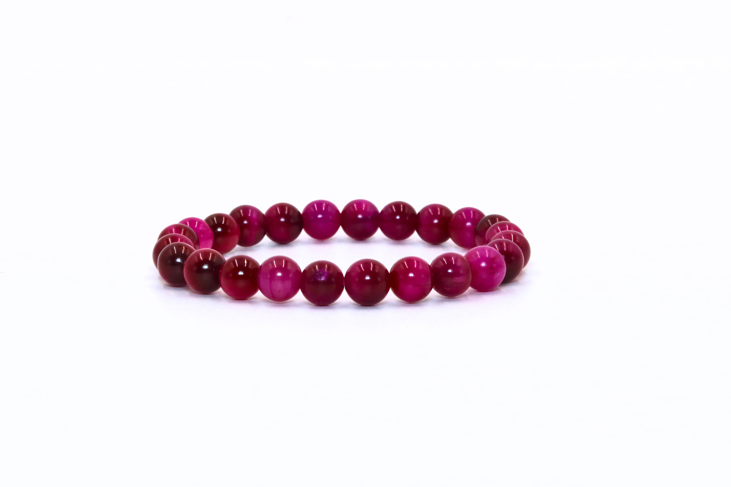PINK TIGER EYE BRACELET