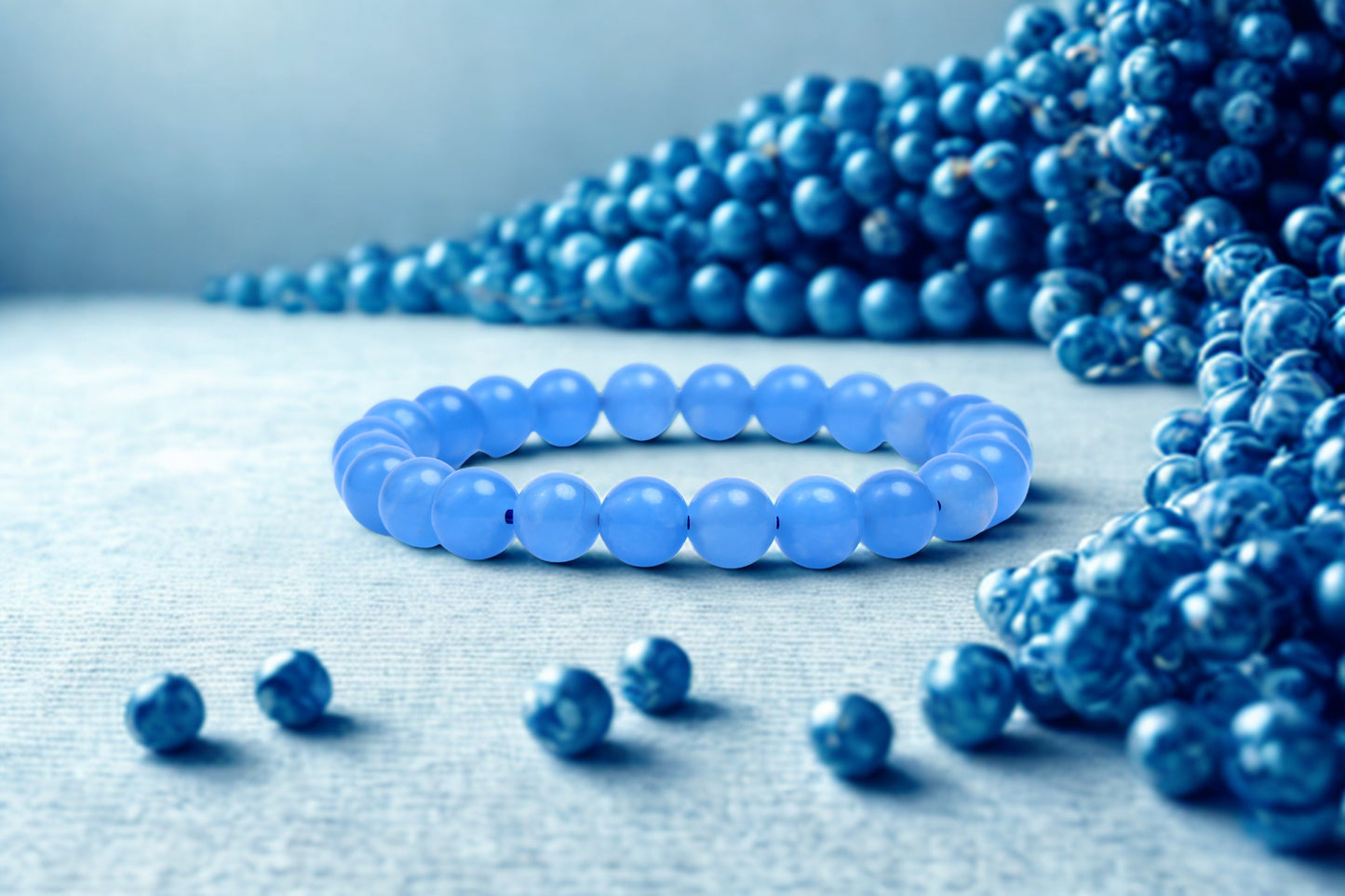 BLUE ONYX BRACELET