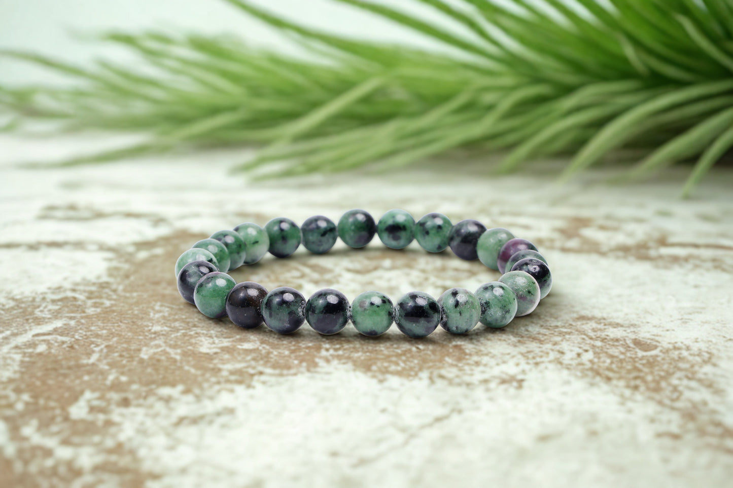 RUBY ZOISITE BRACELET